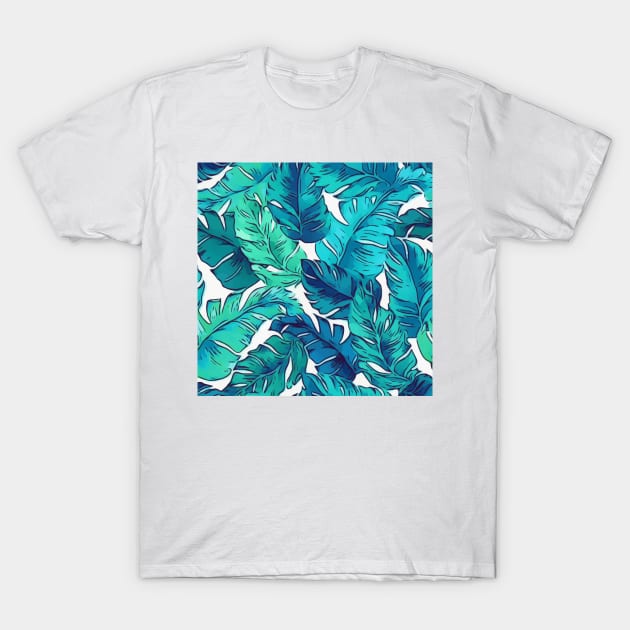 Monstera Leaves T-Shirt by Birdbox